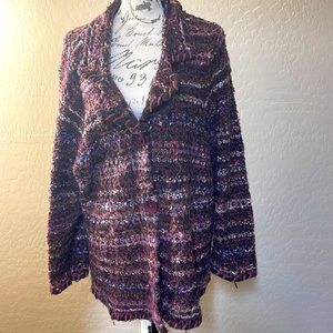 Laura Ashley Woman size 3X. Multicolor 2 button front